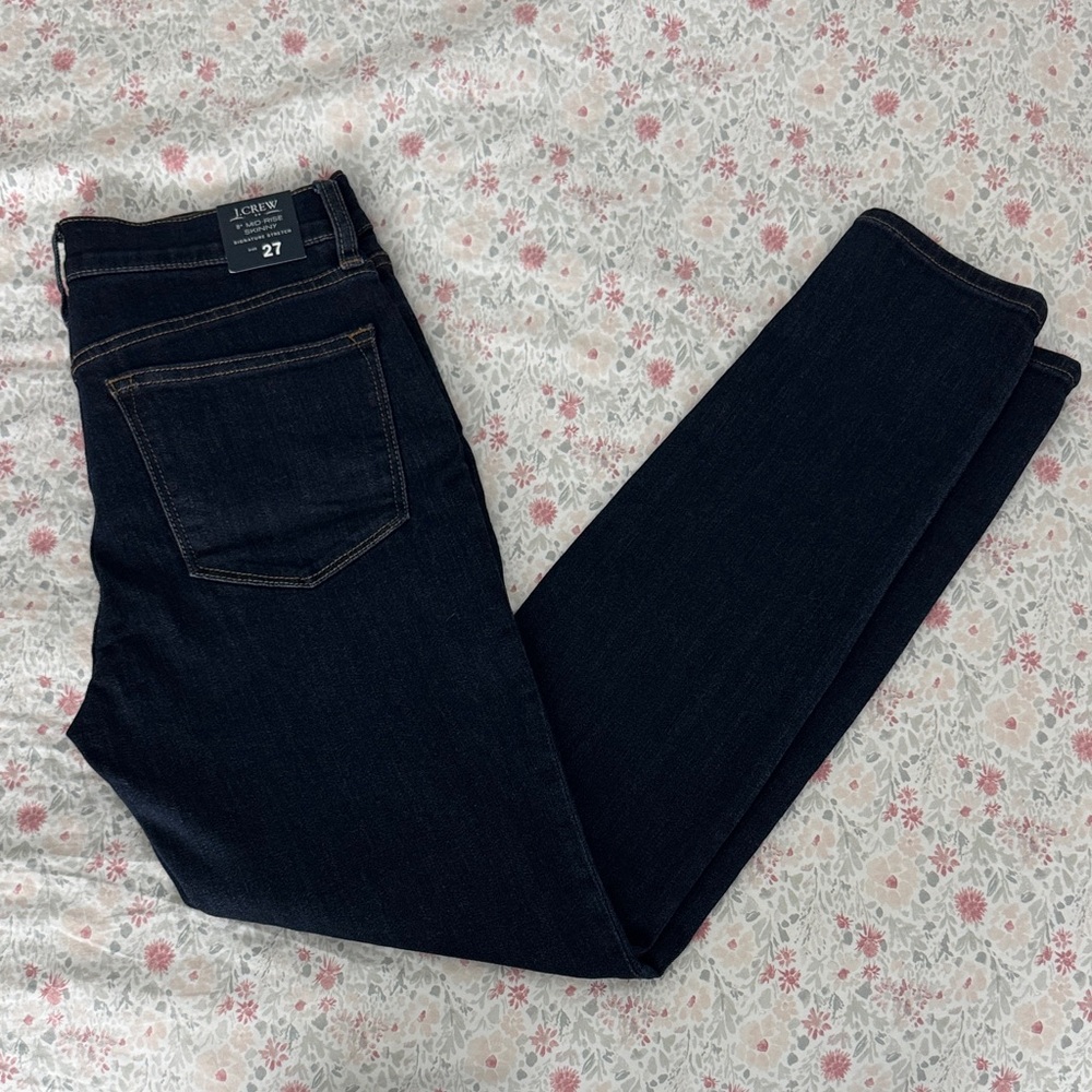 J. Crew Women's Navy Skinny Jeans